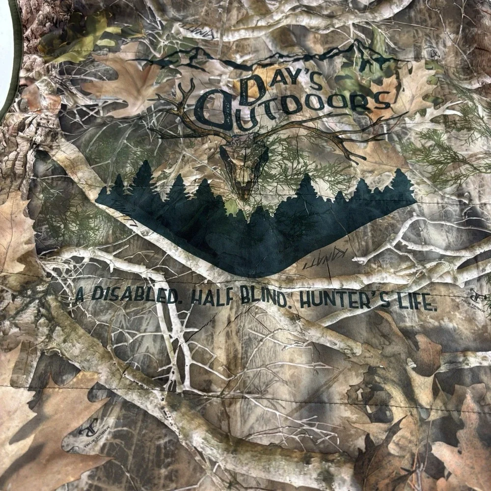 RedHead Bass Pro Shops Men's XXL Hunting Vest Reversible True Timber Kanati Camo